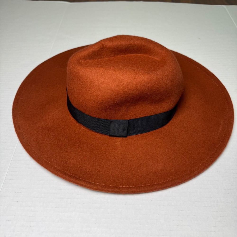 Lucca Couture Western Wool Hat Women's One Size Adjustable Hat